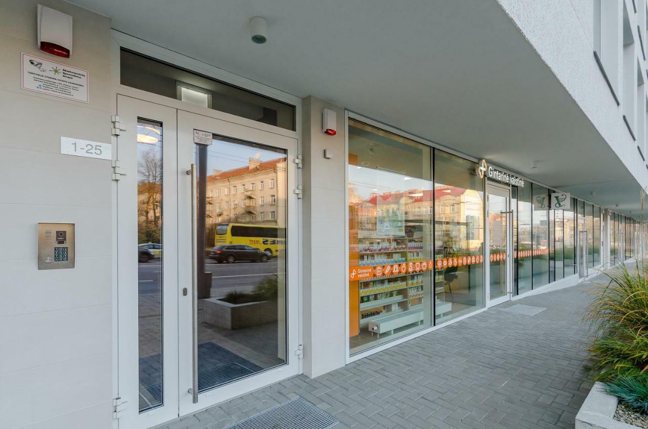 City Studio 1A - Courtyard View Vilnius Ngoại thất bức ảnh